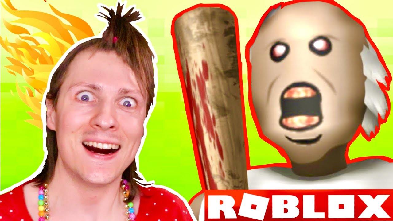ROBLOX GRANNY : JE DEVIENS LA GRAND-MÈRE PSYCHOPATHE ET JE ME VENGE ! Jeu Gratuit Nadège Candle