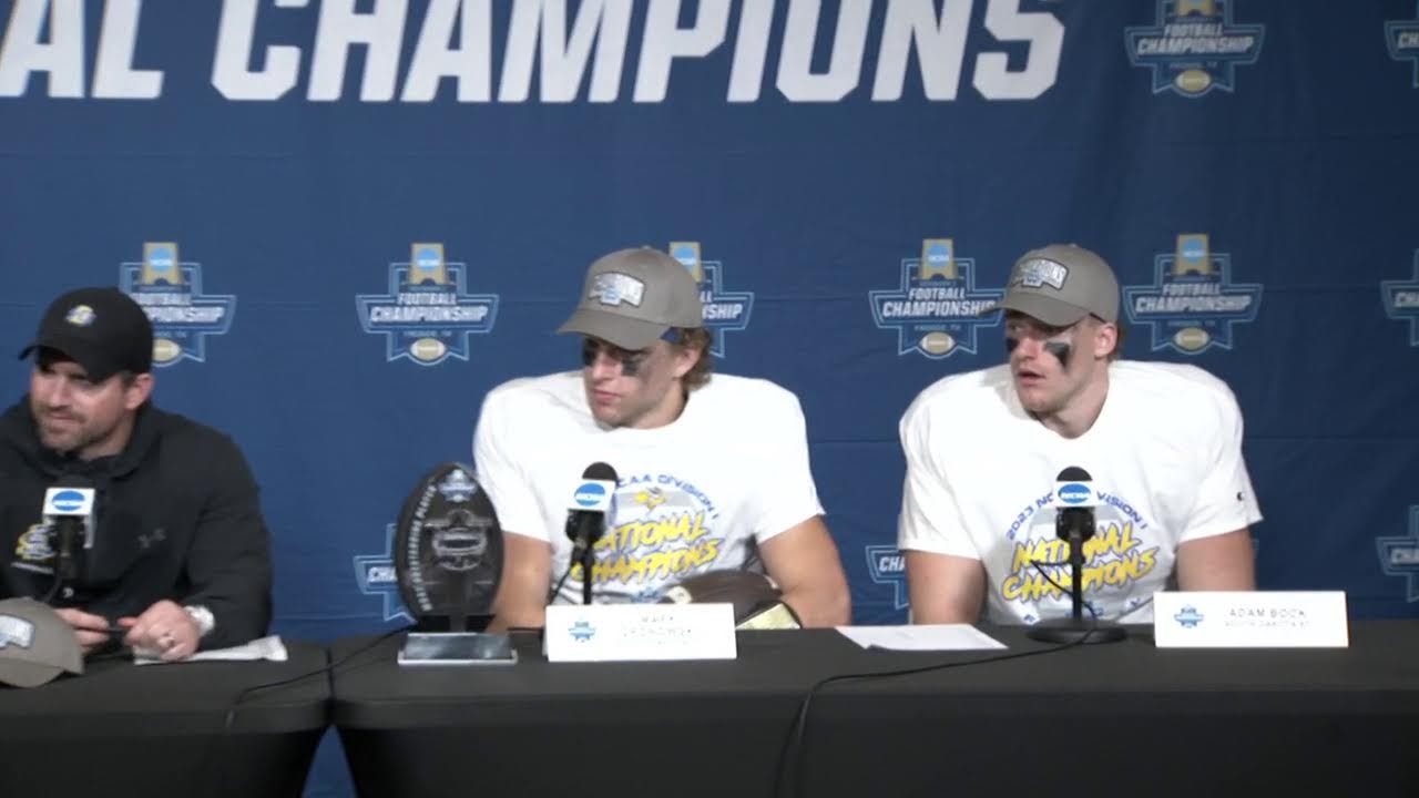 South Dakota State FCS championship postgame press conference - Jan. 7, 2024