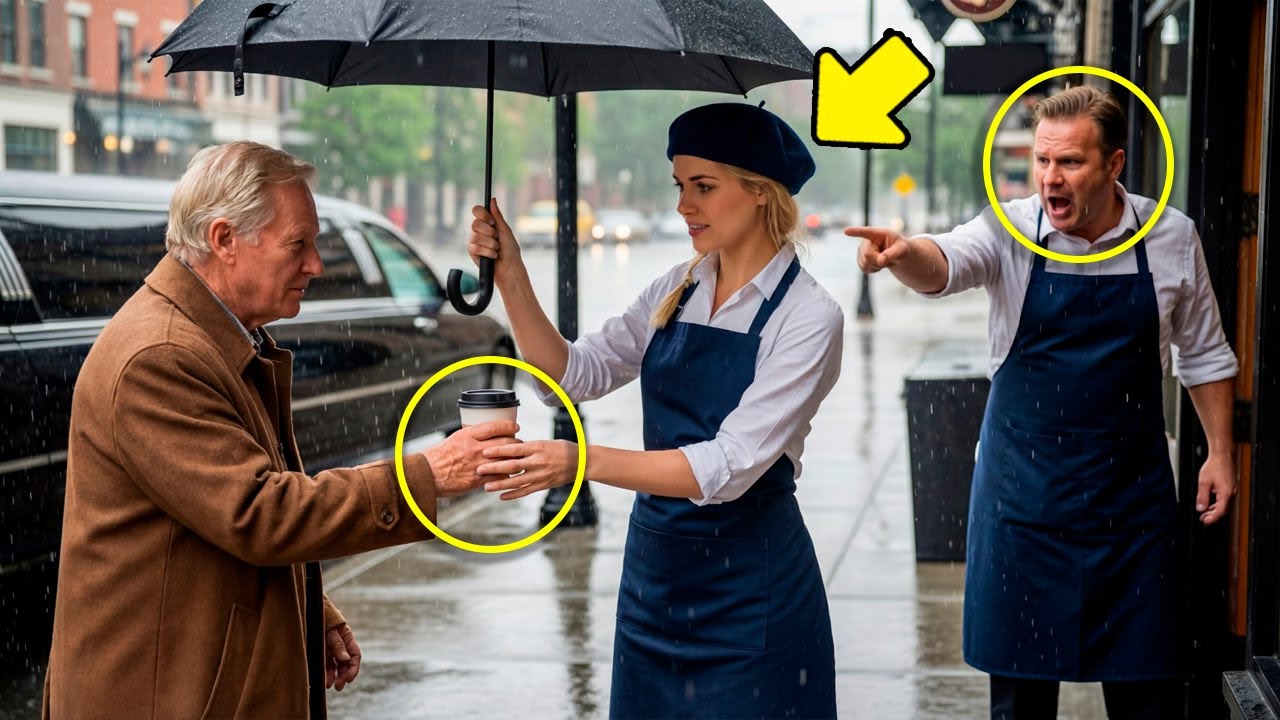 Kelnerka zwolniona za darmową kawę dla starca… Następnego dnia wraca w limuzynie