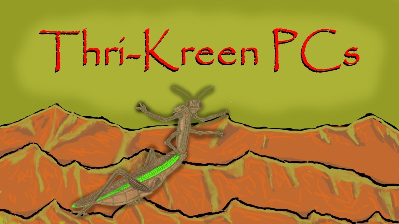 Thri Kreen Player Characters. Everything you need to know to roll up a Thri-Kreen.