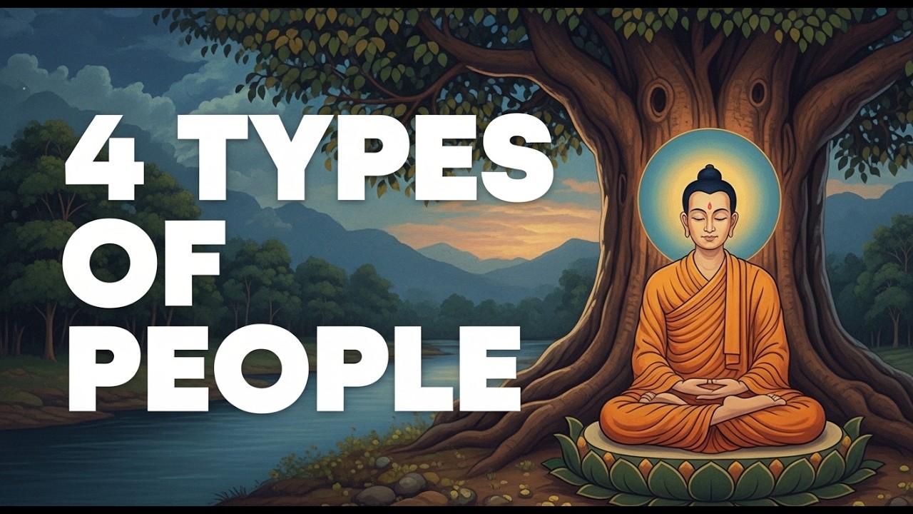 4 Types of People According to Buddha | Buddhist Teaching | Buddha Explained | 4 Life Paths