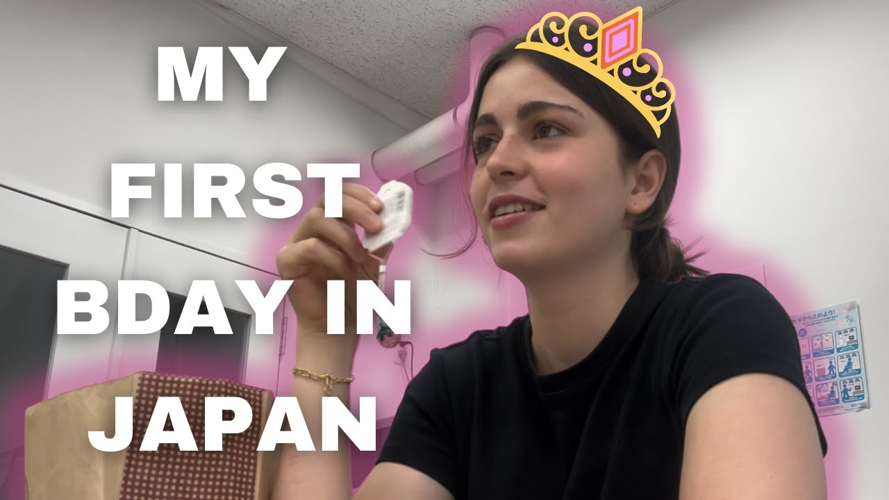 MY FIRST BIRTHDAY IN TOKYO VLOG  (ft. chinese food🥢, misterdonut 🍩 & presents🎁)