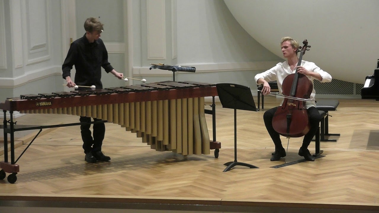 R. Schumann : Hör ich das Liedchen klingen - Marimba & Cello