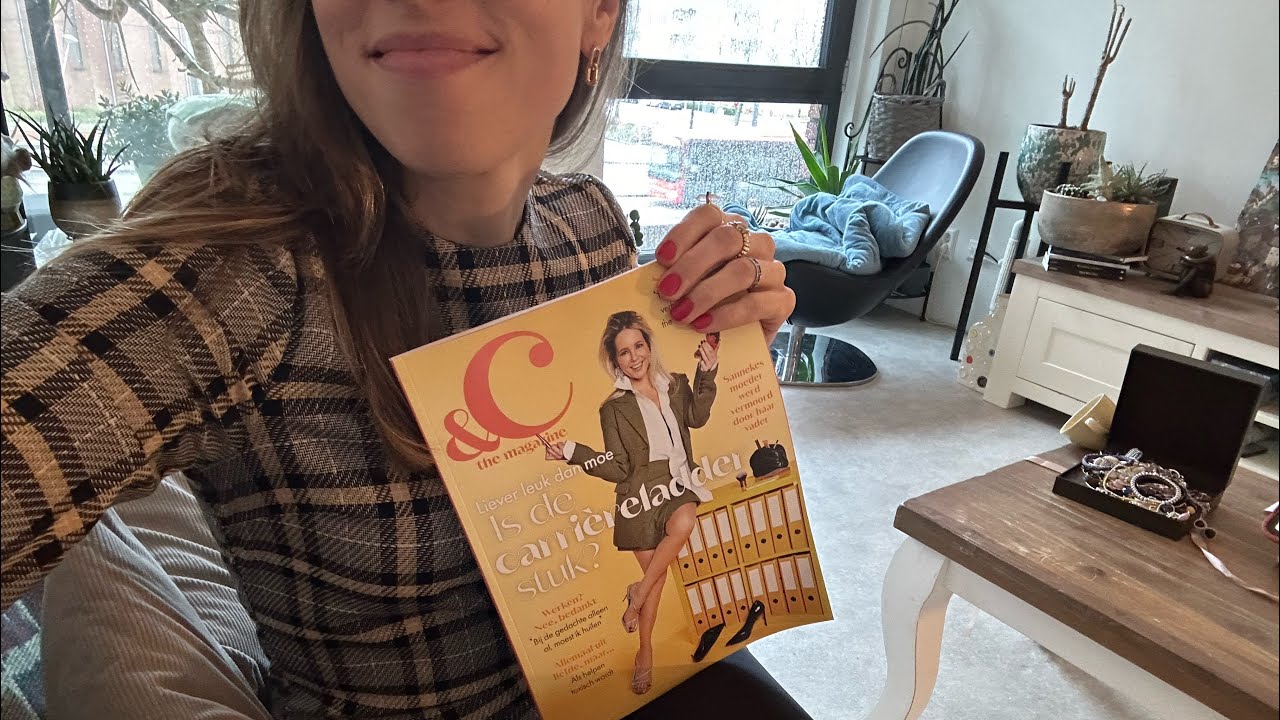 ASMR Page Turning Glossy Magazine
