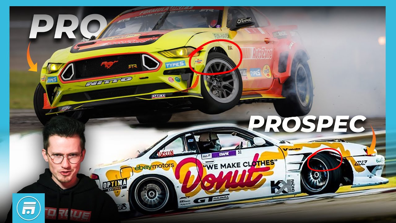 What's The Difference Between Pro & Prospec Drifting?