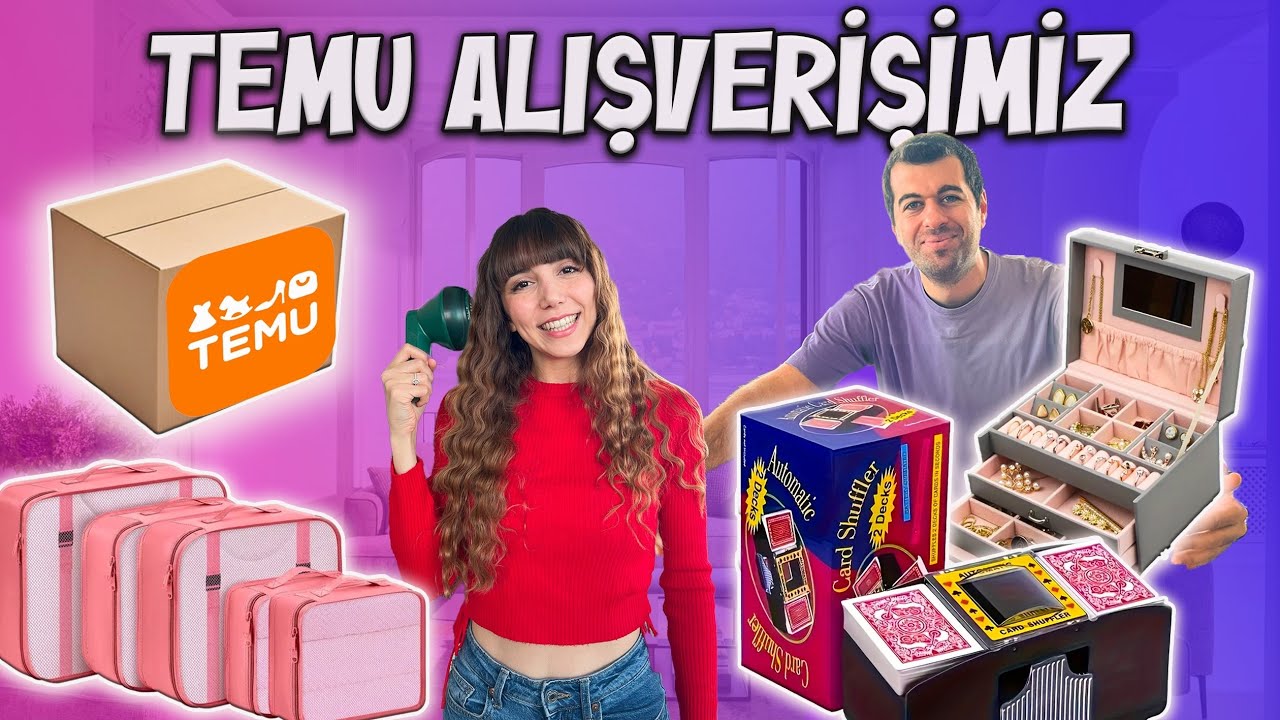 Çılgın TEMU Alışverişimiz | Paket açılışı!