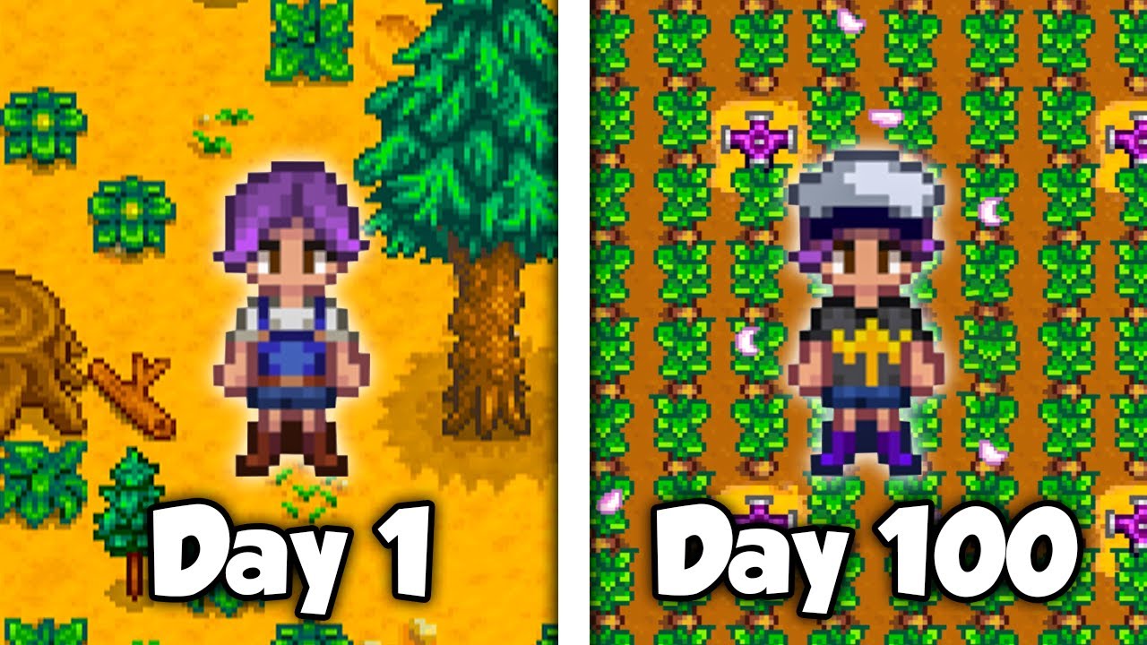 I Played 100 Days Of Stardew Valley