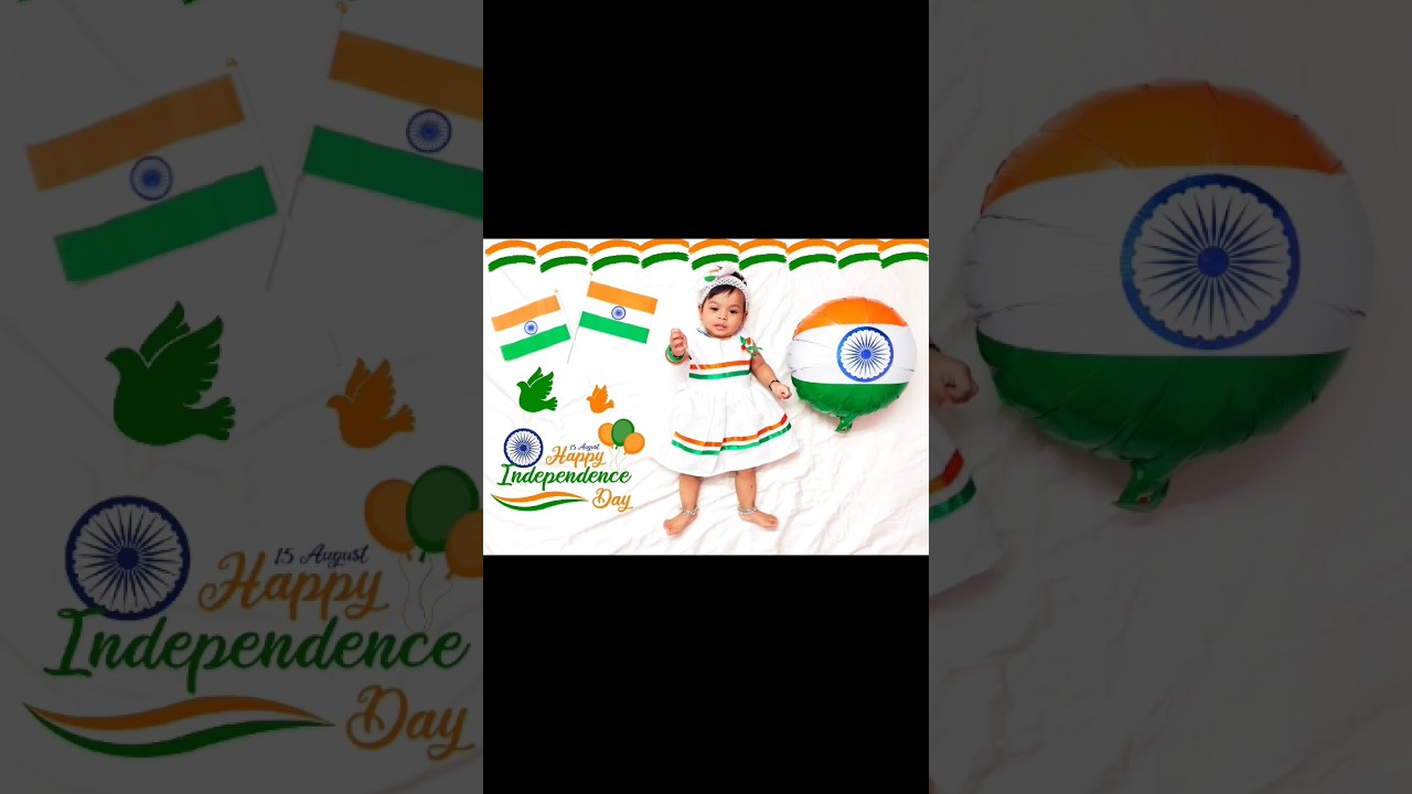 🇮🇳 Independence day Republic day theme baby photoshoot ideas #potoshoot #photoshoot