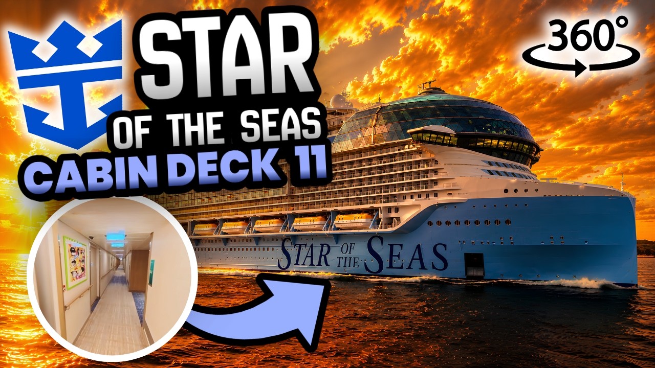 Каюта Star of the Seas, палуба 11 | Первый обзор изнутри на 360°!