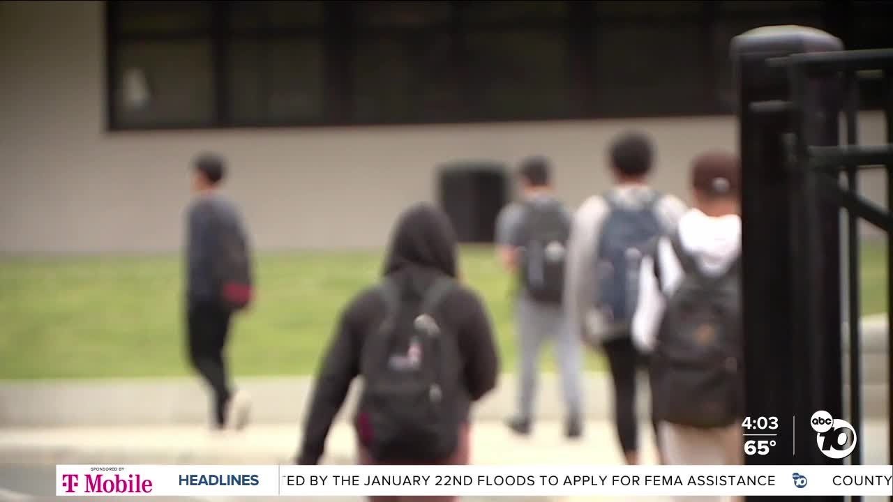 Mt Miguel HS student accused of sexually assaulting girl in campus bathroom