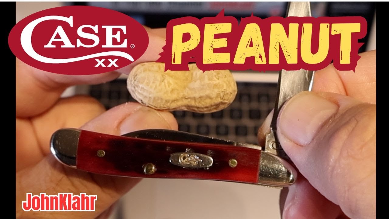The Case XX Peanut. Comparing my Case Old Red Bone Corn Cob Jig Peanut to Spyderco Dragonfly 2