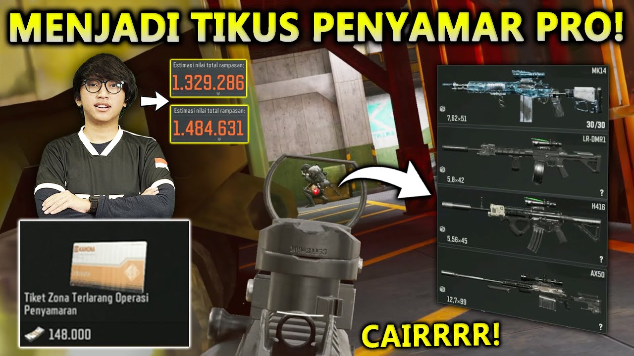 CARA MENJADI TIKUS PENAKLUK BADAK SAAT MENJADI PENYAMAR COVERT OPS FORBBIDEN ZONE - Arena Breakout