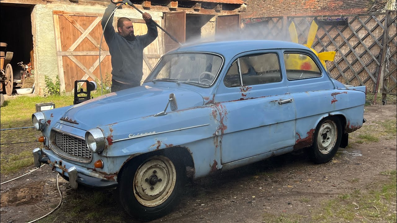 Zachraňujeme Škoda Octavia 1962 1 nákup
