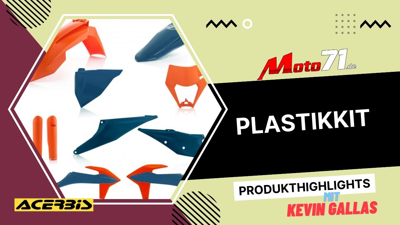 Acerbis Plastikkit | Moto71.de Produkt Highlights mit Kevin Gallas