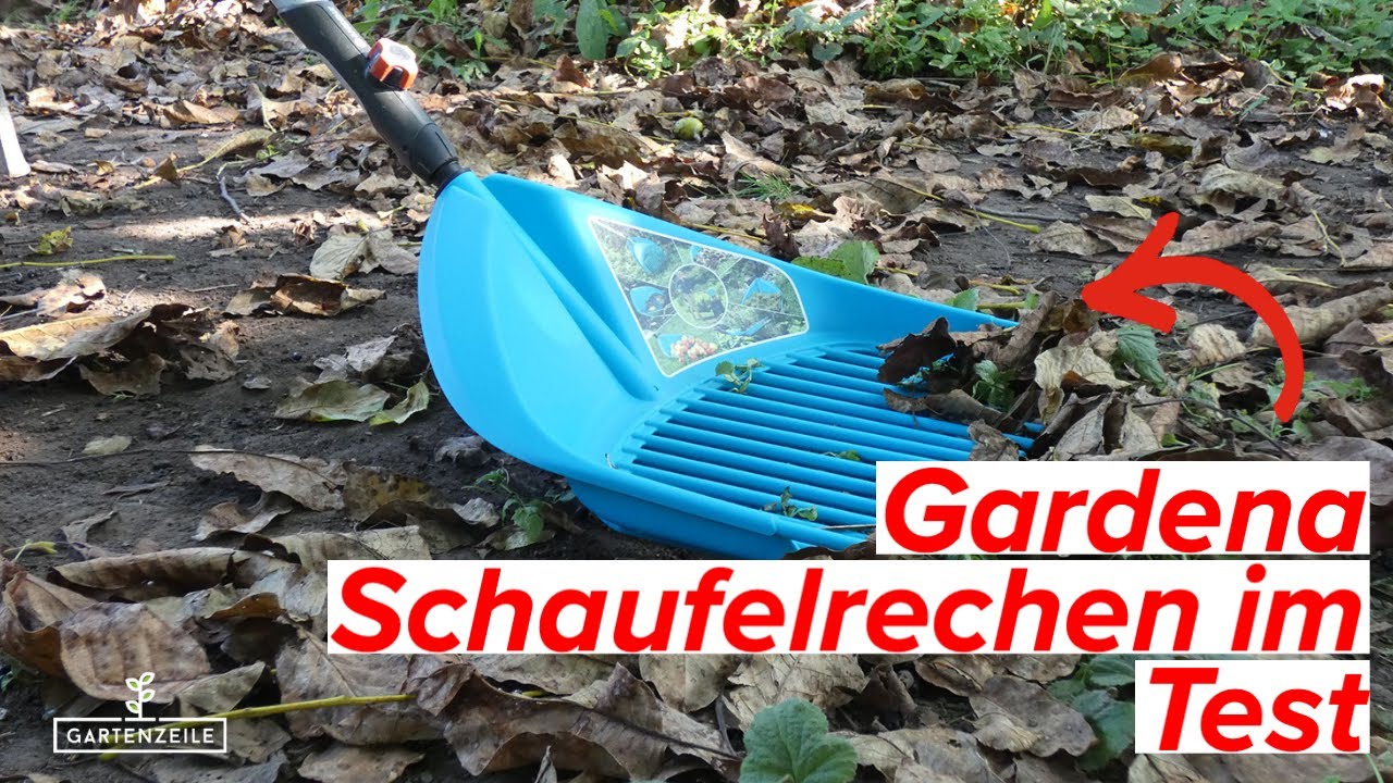 Gardena - Schaufelrechen im Test! So wird die Gartenarbeit mit dem Laub zum Kinderspiel.