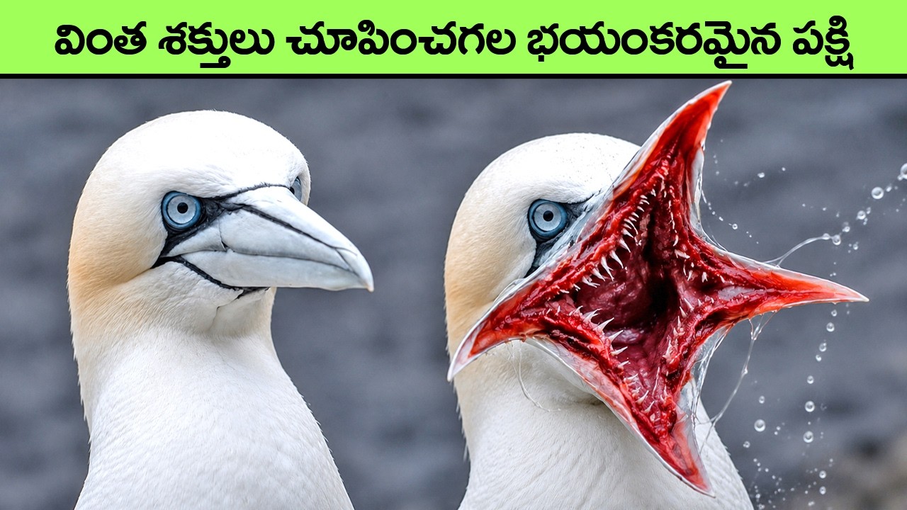 భూమ్మీద ఉన్న క్రూరమైన పక్షులు | most dangerous birds in the world | telugu facts | virinchi facts