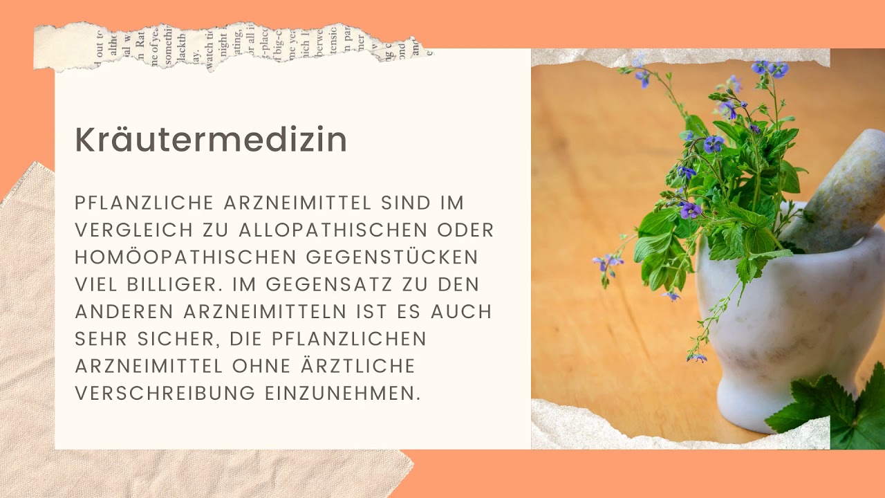 Dominik Hulliger | Vorteile von pflanzlichen Arzneimitteln und Behandlung