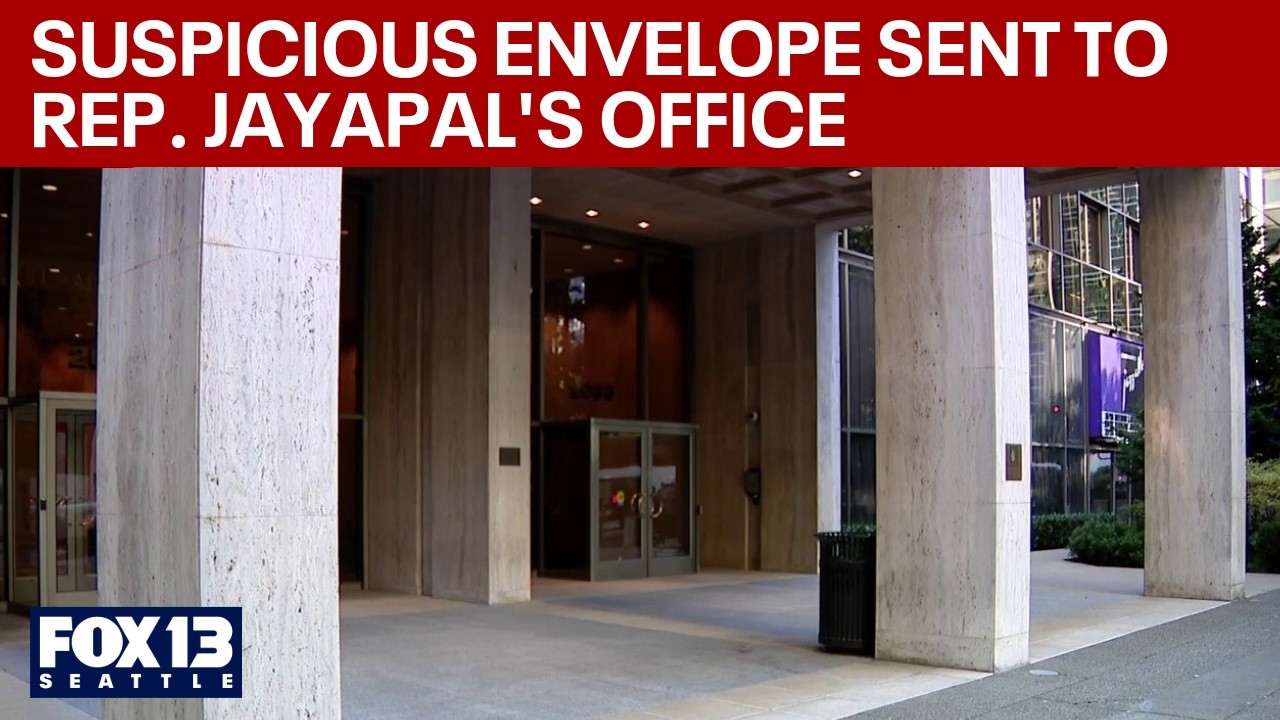 'Suspicious' envelope discovered in Seattle building housing Rep. Jayapal's office | FOX 13 Seattle