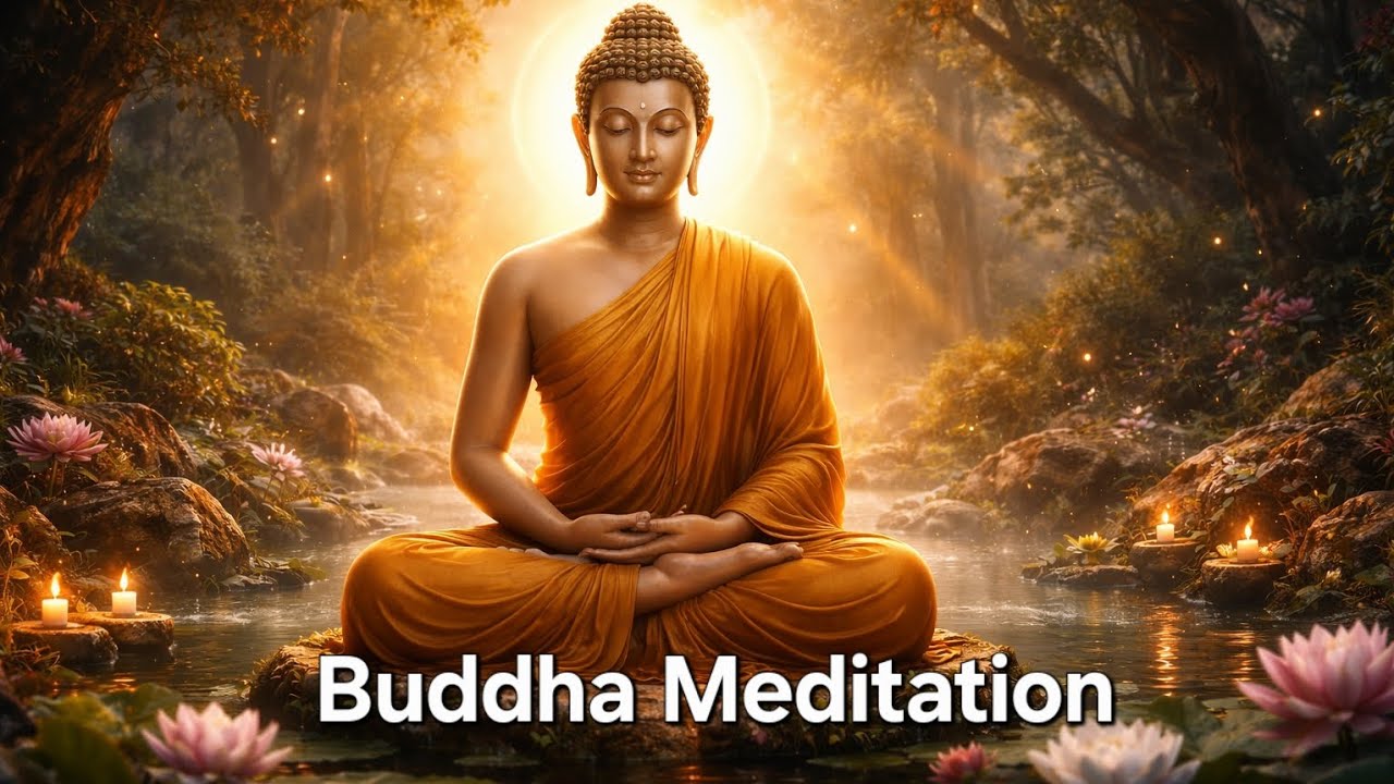 Buddha Meditation For Inner Peace And silence l Connect To Divine lThe Secret To Let Go Fear,Anxiety