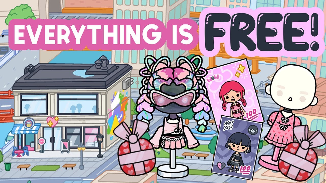 NEW UPDATE ALL FREE Fashion STORE Kpop Style Clothes TOCA BOCA Home Designer Carly Toca