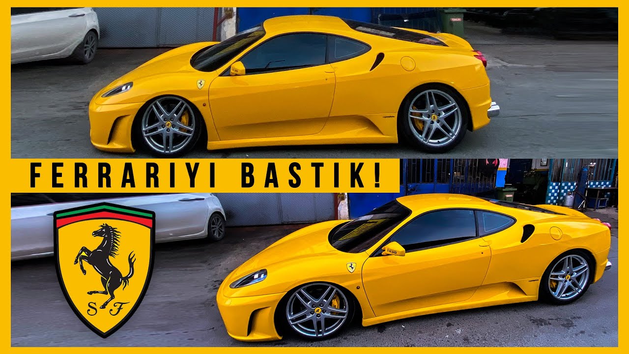 Ferrari F430'u Dip Bastık | ÜNAL TURAN