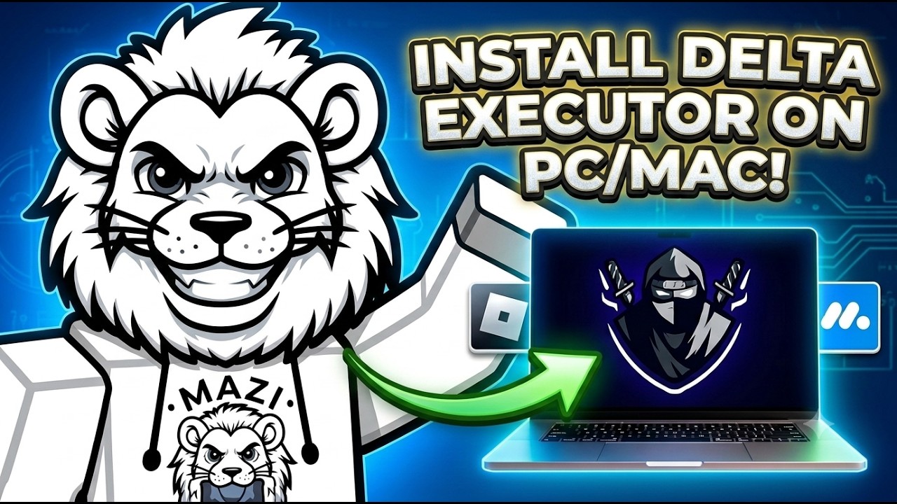 Лучший рабочий Delta Executor для ПК! | Как скачать и установить Roblox Delta Executor на ноутбук/ПК