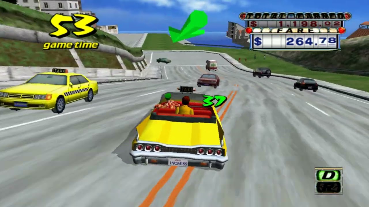 Crazy Taxi Original C License Achievement (Steam) (PC)