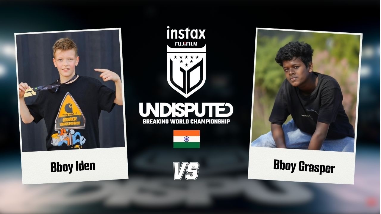 BBoy Iden vs Bboy Grasper | Solo Junior Top 4 Preselection |  Undisputed India Qualifier 2026