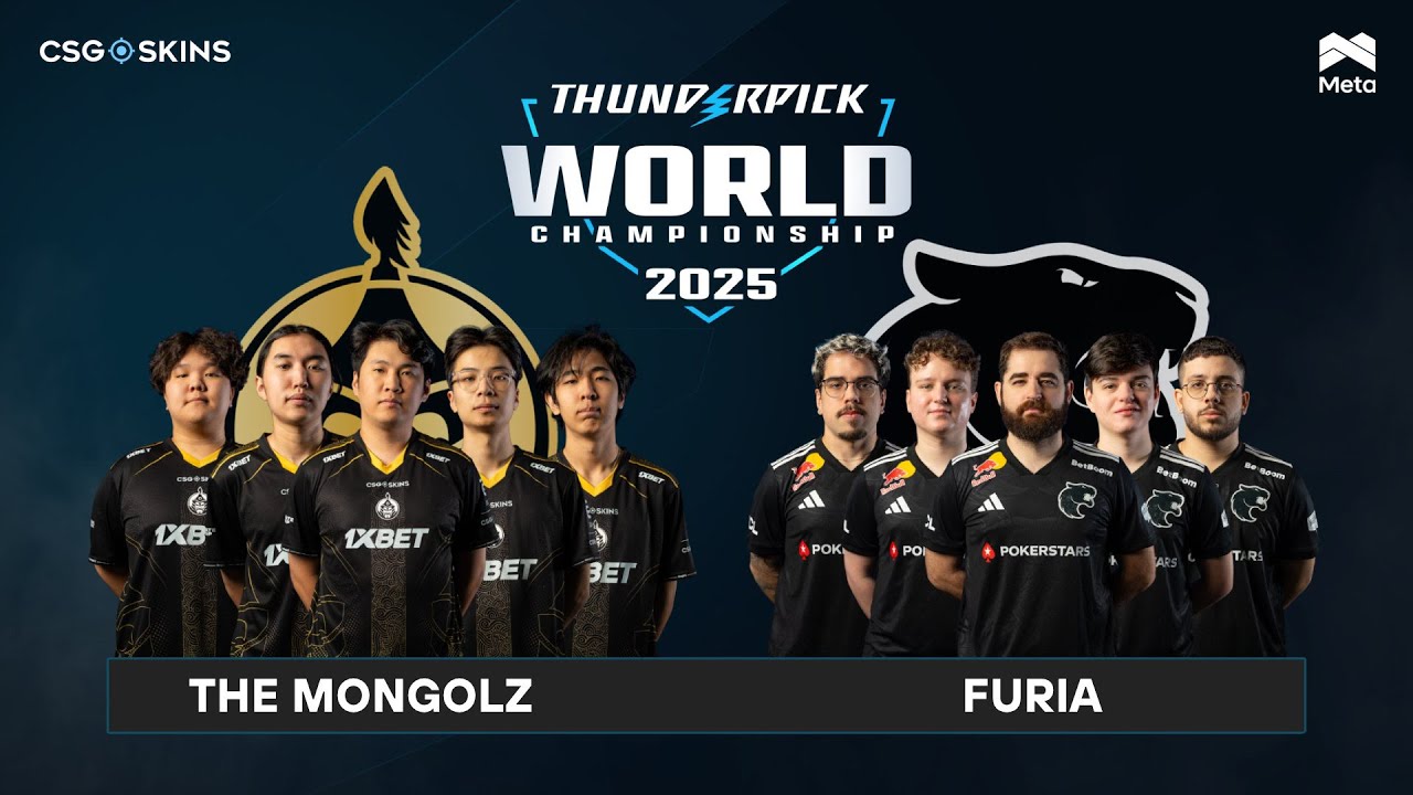 The MongolZ vs FUIRIA - Thunderpick World Championship 2025 - MN cast