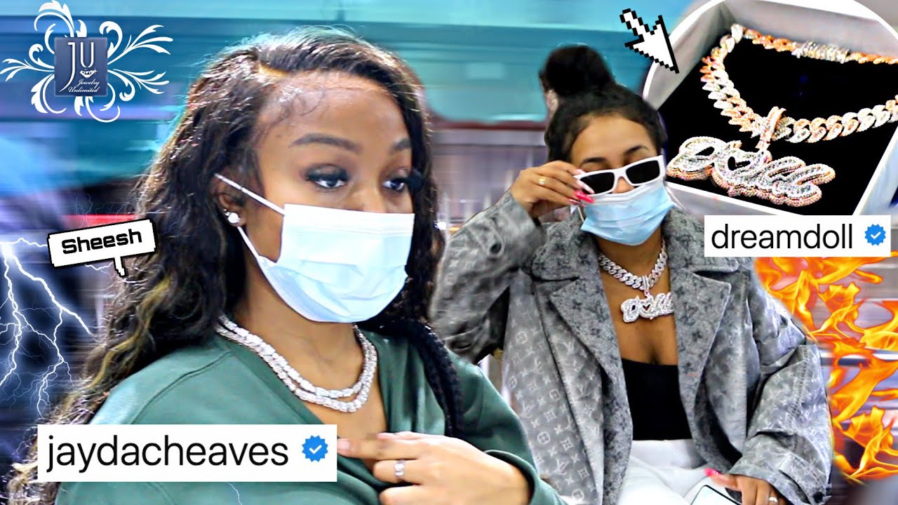 Джайда и Дримдолл вместе тратят сумку в Jewelry Unlimited *СУМАШЕННАЯ ИНДИВИДУАЛЬНАЯ ЦЕПОЧКА*