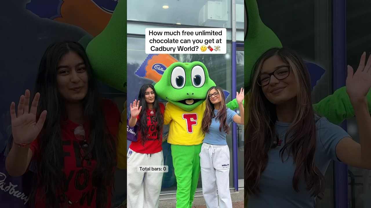 😱 HOW MUCH FREE CHOCOLATE AT CADBURY WORLD??