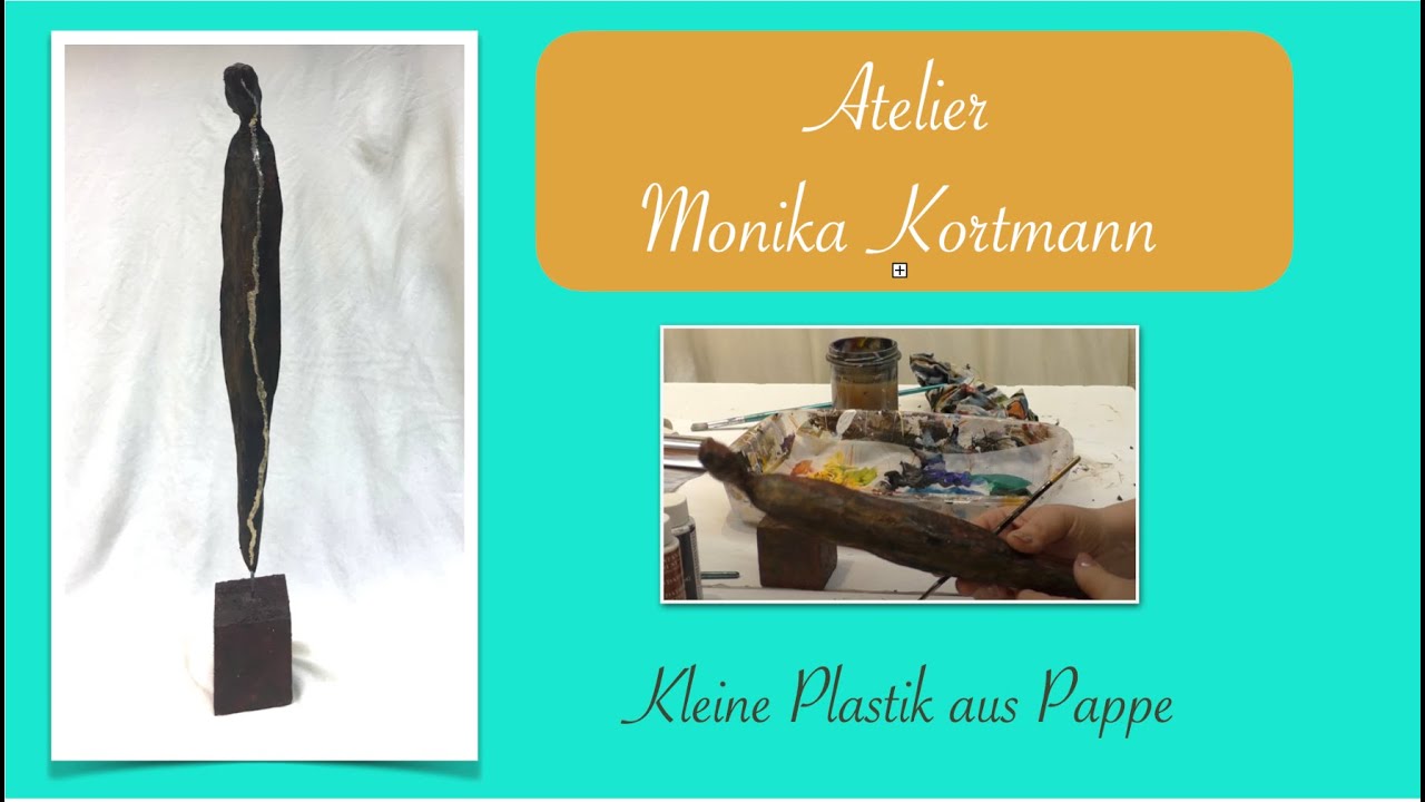 Figur aus Pappmachè/Figure made of papier mâché