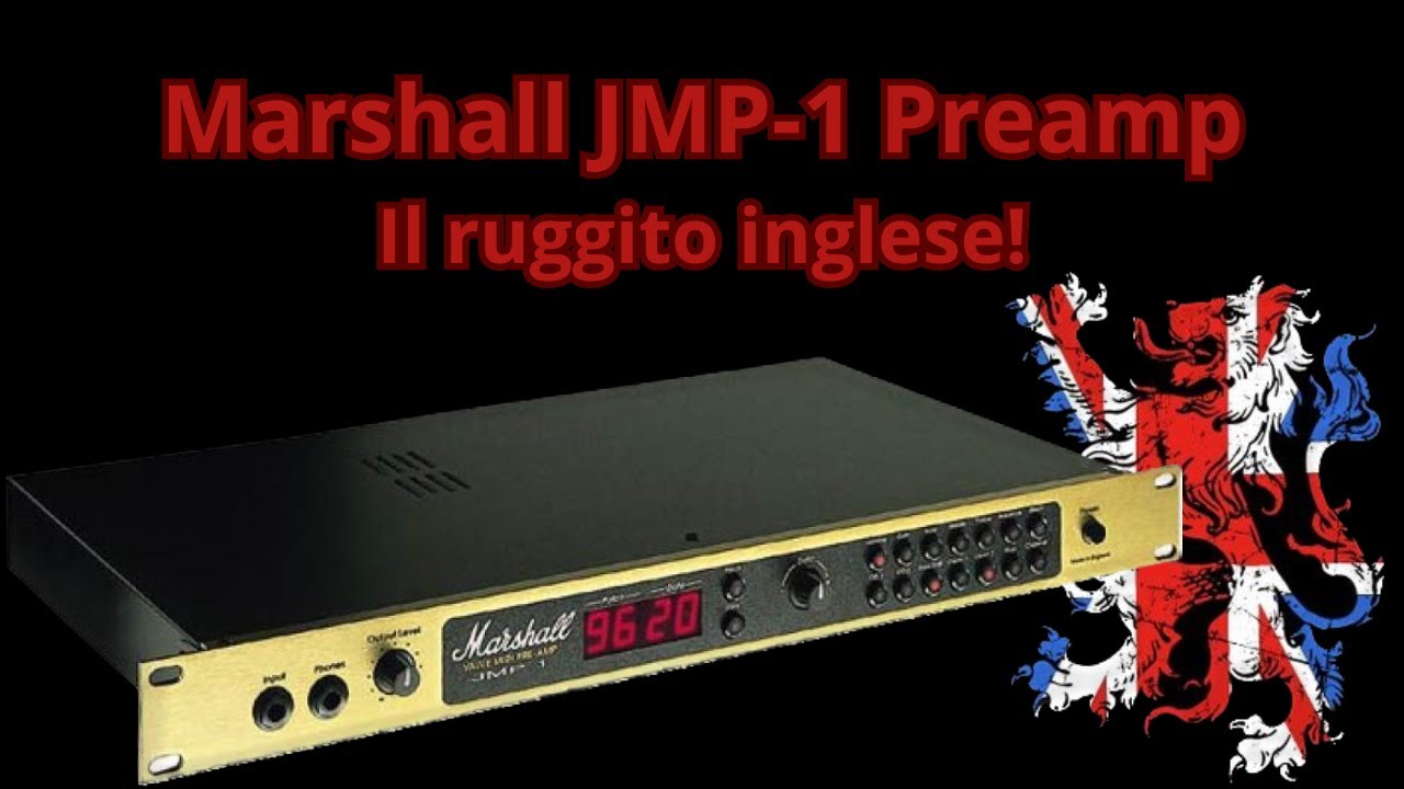 Marshall JMP-1: Il ruggito inglese! #marshall #preamp #rock #metal #90s #tube #amplifier #jcm800