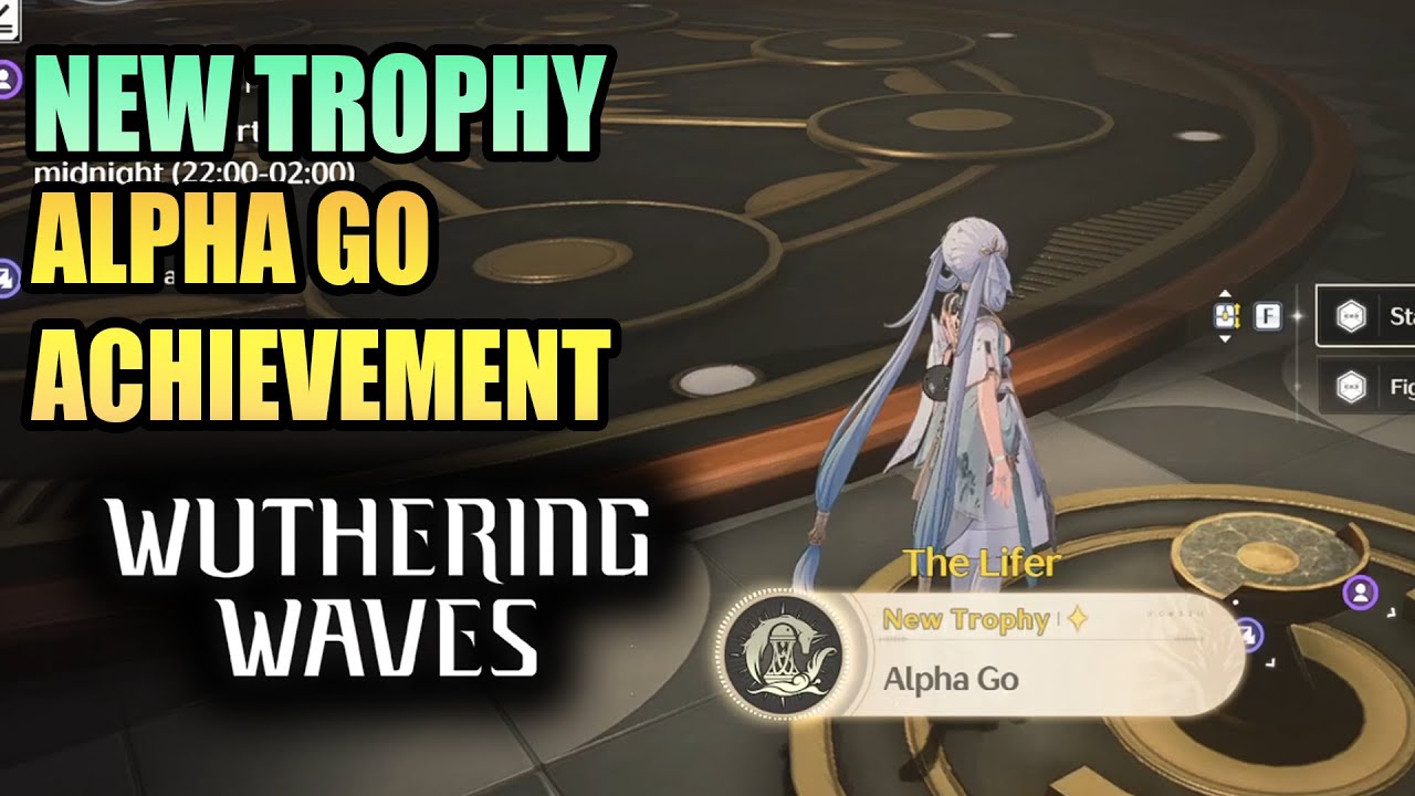Alpha Go New Trophy Achievement WUTHERING WAVES 2.0
