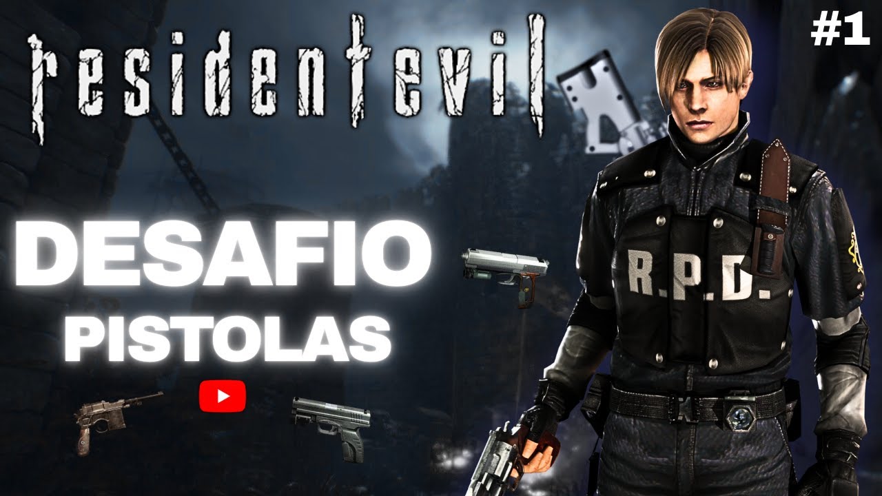 RESIDENT EVIL 4  DESAFIO PISTOLAS (PRO)