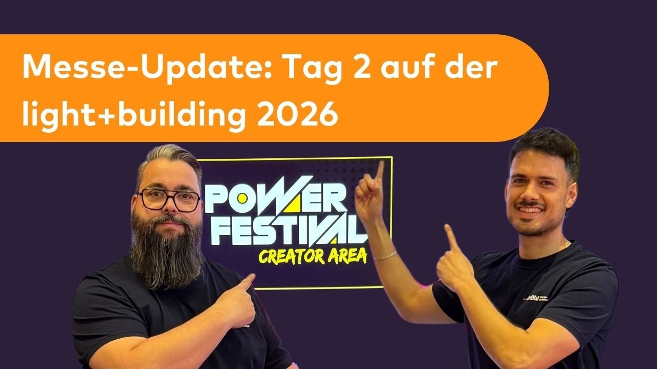 Messe-Update: Tag 2 auf der Light + Building