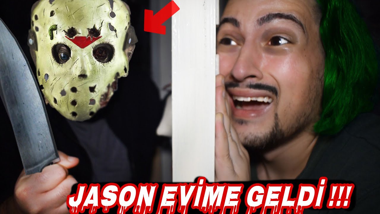 JASON EVİME GELDİ !! (Bana Saldırdı 😱😱)