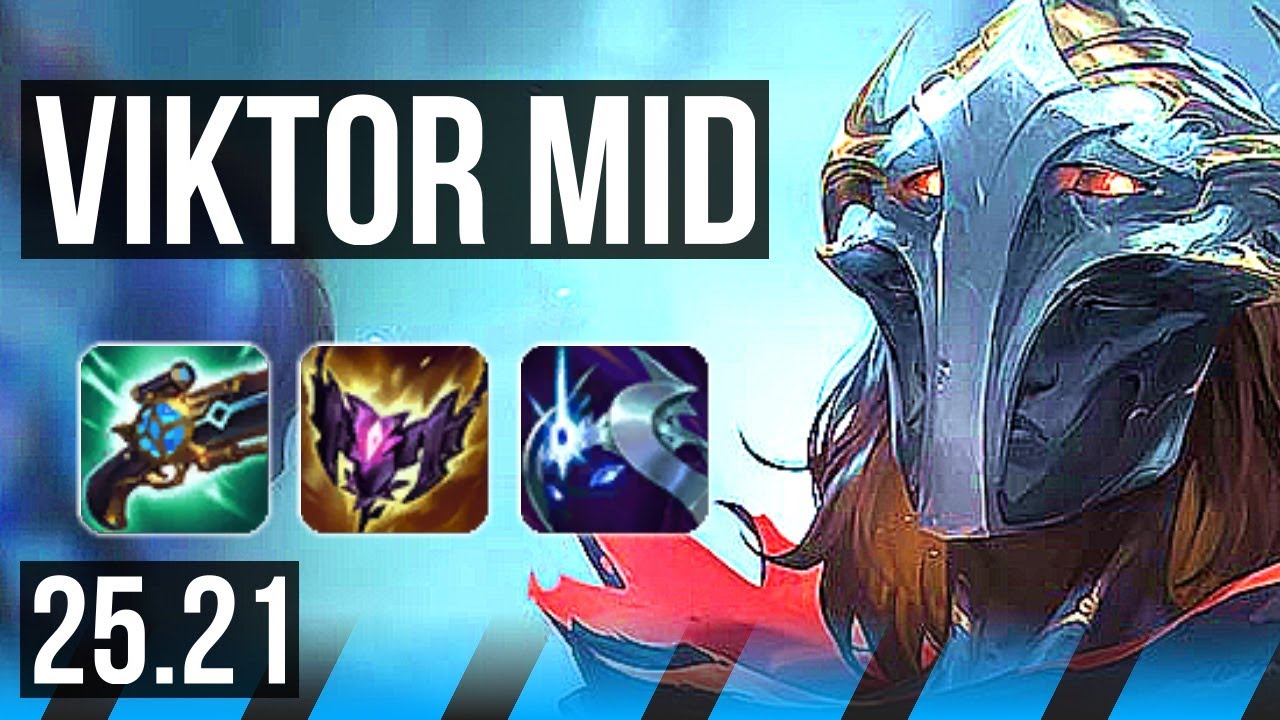 VIKTOR vs AURORA (MID) | Legendary | KR Grandmaster | 25.21