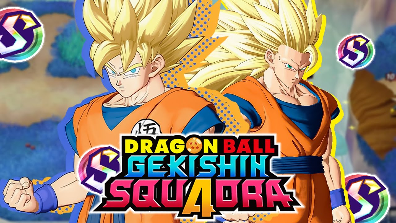 Des GAMES LÉGENDAIRES avec GOKU sur DRAGON BALL GEKISHIN SQUADRA !!