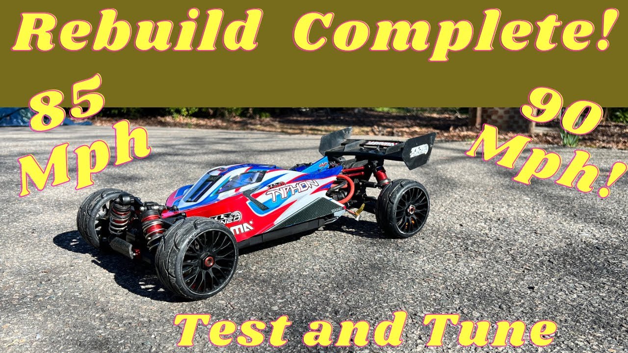 Stretched Arrma Typhon Rebuild is Done! Time for Some Test Runs! #rc #rccar #arrma