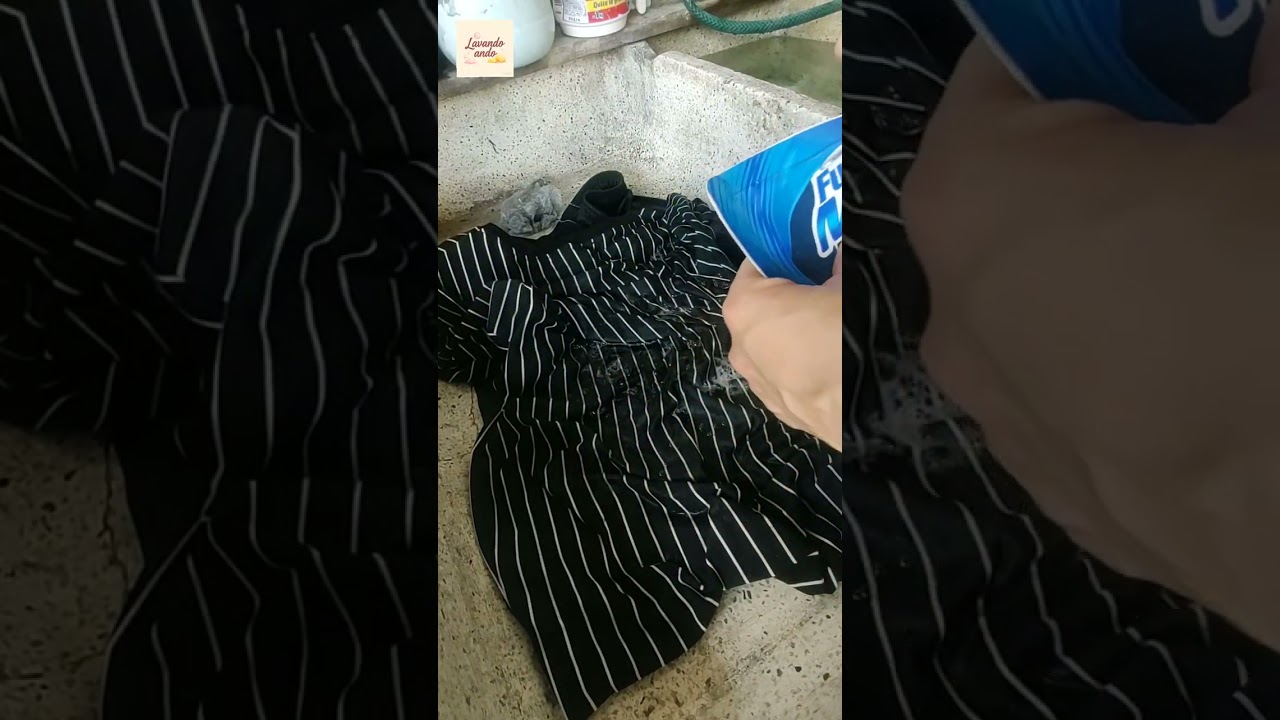Rellenando y etiquetando botecito de fuerza Max para ropa oscura 🧼🫧👌#lavandoamano #limpieza 