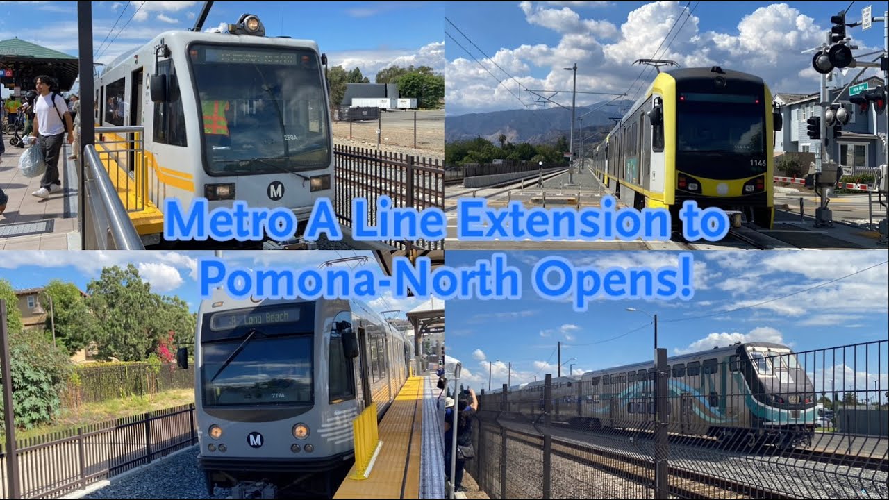 GRAND OPENING: Metro A Line Extension to Pomona-North