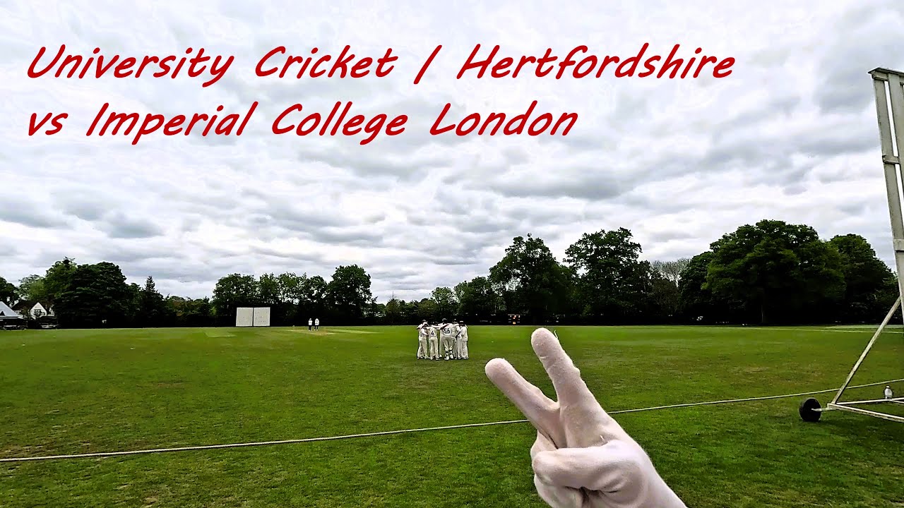 🔥 University Cricket: Hertfordshire vs Imperial College London 🏏 | Full Match Highlights on GoPro 13