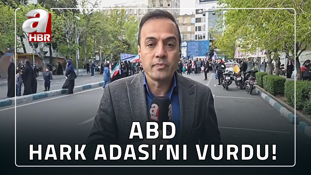 ABD İran Petrol&uuml;n&uuml;n Kalbi Hark Adası'nı Vurdu! | A Haber