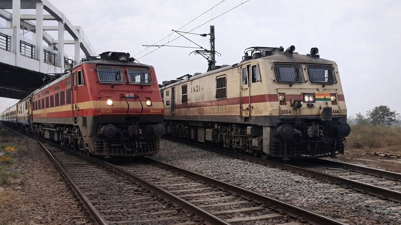 [8 In 1] Train Videos Like Vande Bharat And Local Indian Train Videos | Shatabdi + Weekly Express 