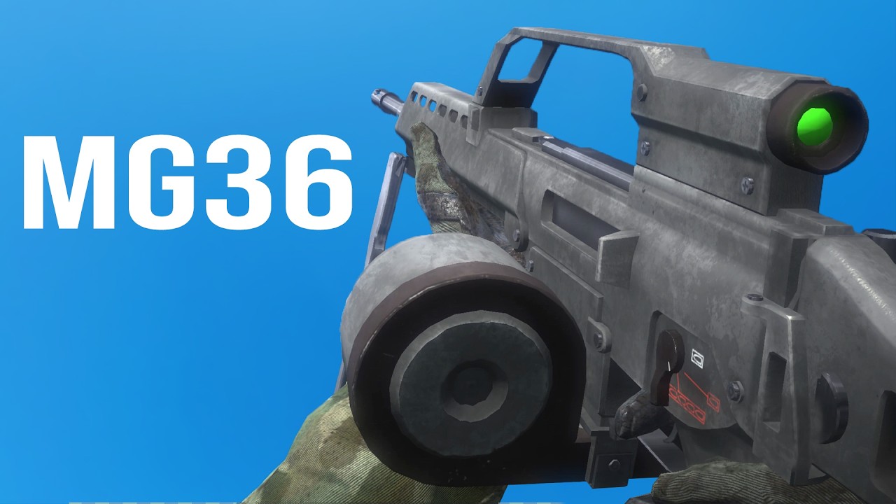 MG36 Comparison in 19 Different Games