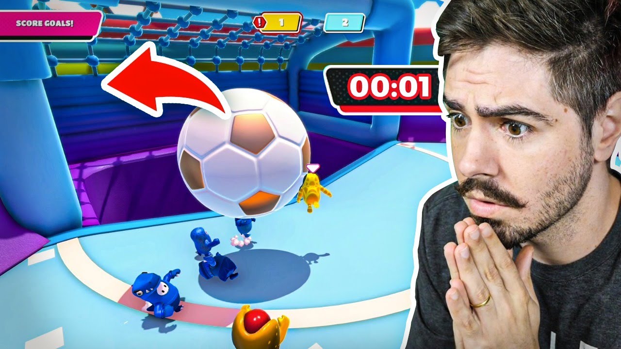 A PARTIDA DE FUTEBOL MAIS EMOCIONANTE DO FALL GUYS!