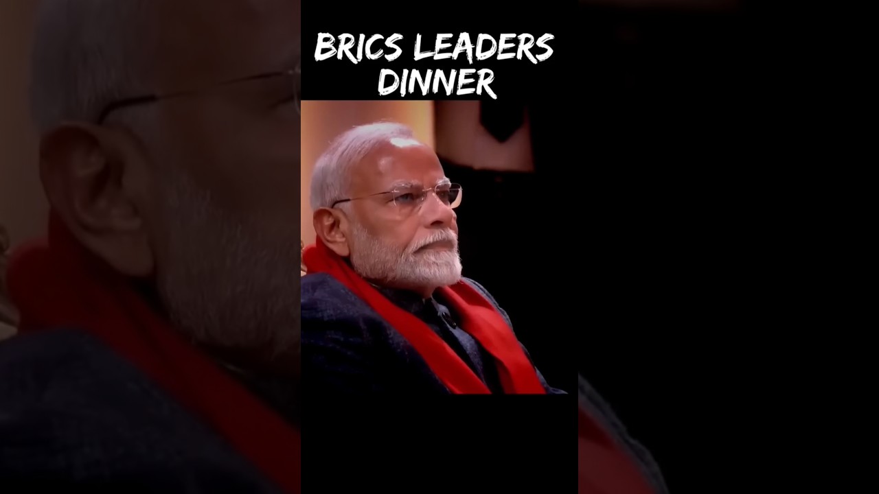 Brics Leaders Dinner #shorts #modi #putin #xi