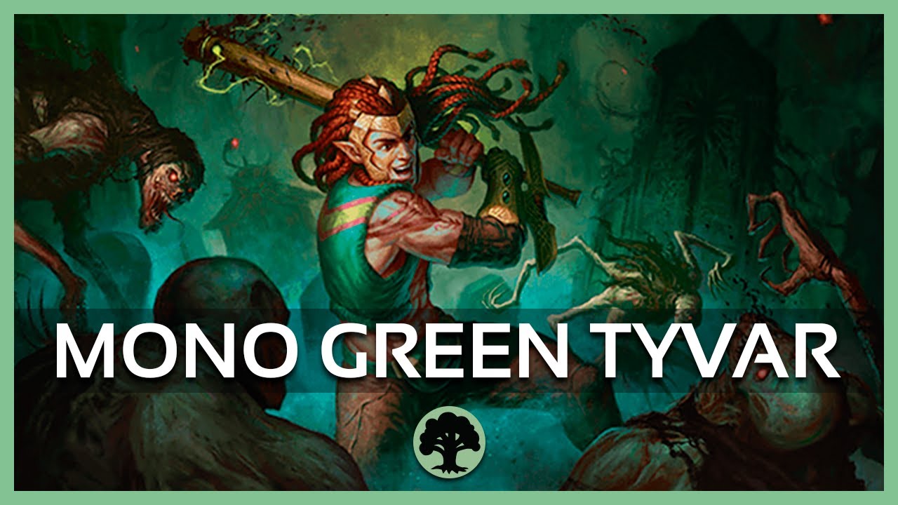 Mono Green Aggro Tyvar 💚 | Standard MTG Arena | Bo1 | Caminho para o Mítico