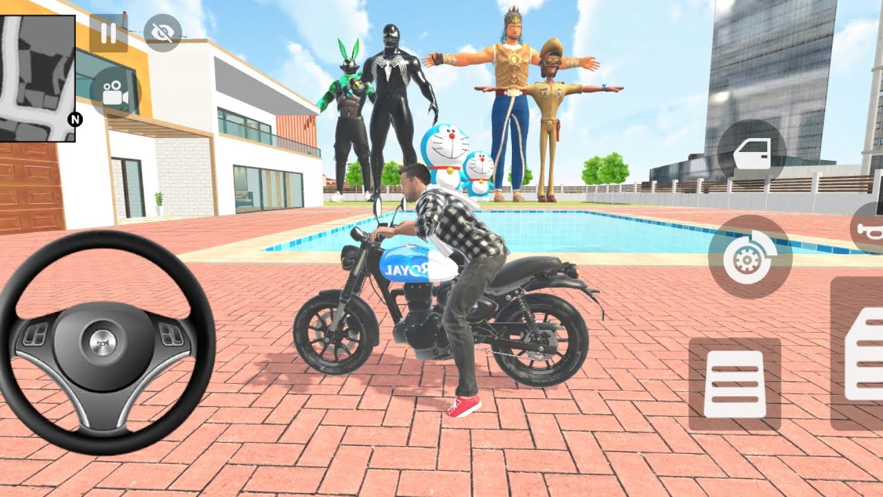 New spider man Carecter Add 🥳 Indian Thept Auto Samulator Game 🎮 #9 